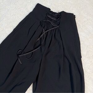 Babaton Black Wide Leg Pants